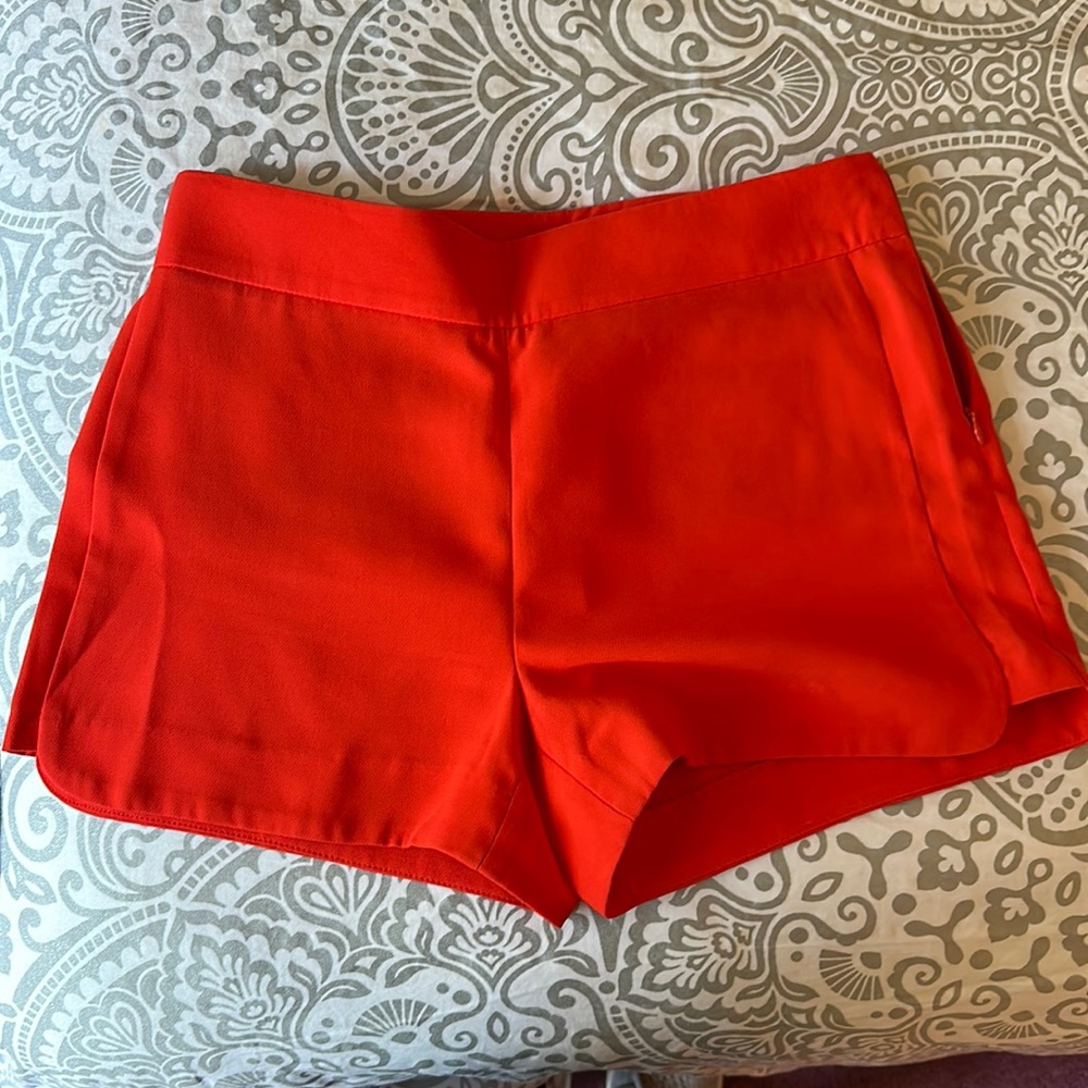 Adorable red jcrew shorts
